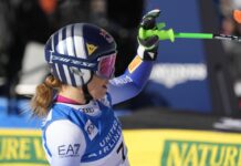 SuperG St.Moritz a Huetter, Goggia sul podio, Vonn 14^
