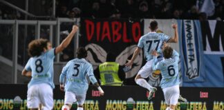 La Lazio vince 2-1 a Lecce, in gol Castellanos e Marusic