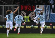 La Lazio vince 2-1 a Lecce, in gol Castellanos e Marusic