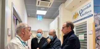 Presidente Bucci e assessore Nicolò visitano pronto soccorso genovesi