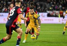 Il Cagliari resiste un tempo, poi l’Inter cala il tris