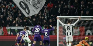 Thuram non basta alla Juve, è 2-2 contro la Fiorentina