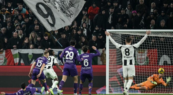 Thuram non basta alla Juve, è 2-2 contro la Fiorentina