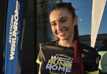 Una preghiera per la pace, Athletica Vaticana a We Run Rome