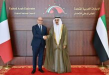 Abu Dhabi, Fontana incontra presidente Consiglio Federale Emirati Arabi