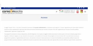 Corecom Sicilia, l’impegno per i programmi dell’accesso