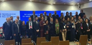 Petrucci rieletto presidente Fip con il 70,83% dei voti