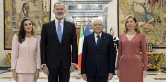 I Reali di Spagna in visita in Italia