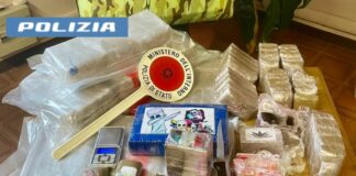 Piemonte, a Nichelino sequestrati 21 kg di droga
