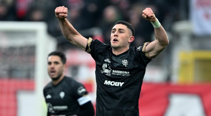 Monza-Cagliari 1-2, ai sardi in rimonta la sfida salvezza