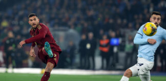 Pellegrini e Saelemaekers decidono il derby, Roma-Lazio 2-0