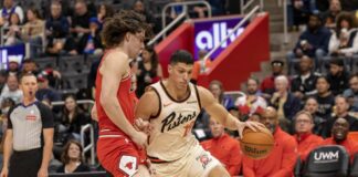 Detroit batte Portland in volata, 10 punti per Fontecchio