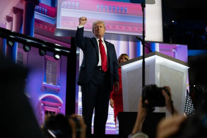 Milwaukee, RNC 2024 - Giorno 4, Donald Trump accetta formalmente la nomination per la Casa Bianca