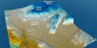 Campi Flegrei, un nuovo studio rileva strutture geologiche sottomarine