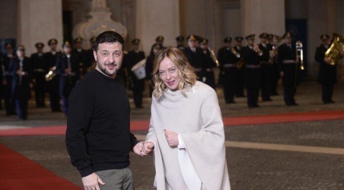 Meloni ribadisce a Zelensky il sostegno dell’Italia all’ucraina