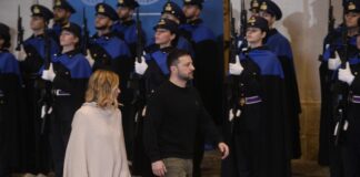 زيلينسكي: ممتنون لإيطاليا لدعمها دفاعنا الجوي