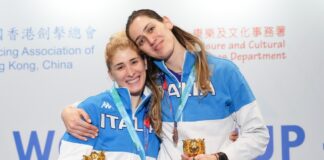 Azzurre sul podio a Hong Kong, Sinigalia d’argento e bronzo per Batini