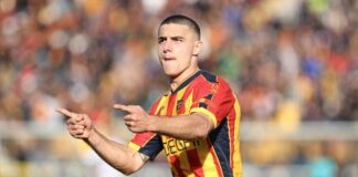 Krstovic trascina il Lecce al Castellani, 3-1 sull’Empoli