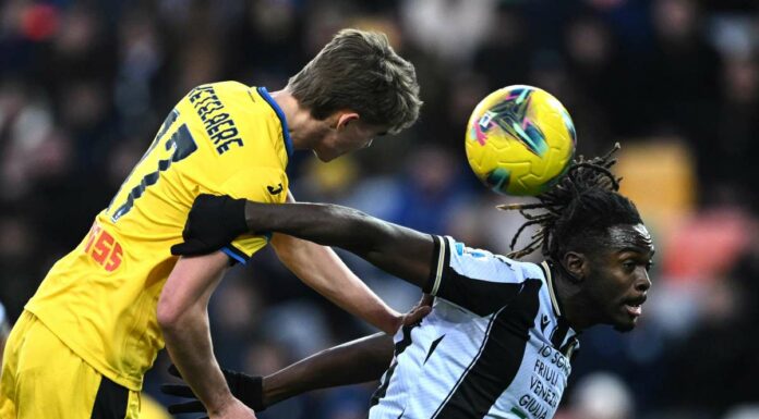 Poche emozioni e zero gol tra Udinese e Atalanta