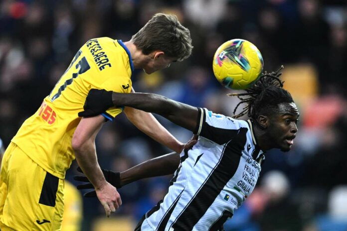 Udinese-Atalanta serie A