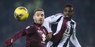 Vlasic replica a Yildiz, finisce 1-1 il Derby della Mole