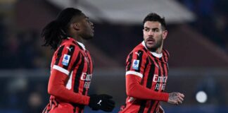 Hernandez e Leao in gol, Milan vince 2-1 a Como