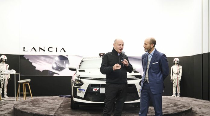 Lancia e Miki Biasion conquistano il Motor Show di Bruxelles