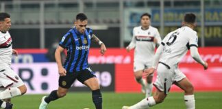 Il Bologna frena l’Inter, a San Siro finisce 2-2