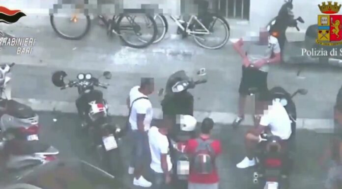 Ventotto arresti a Bari per associazione mafiosa, estorsioni e minacce