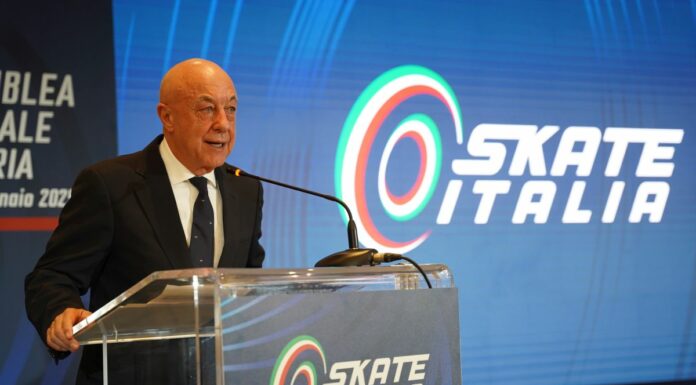 Aracu confermato presidente della Federazione Sport Rotellistici