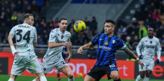 L’Inter batte 3-1 l’Empoli con Lautaro, Dumfries e Thuram