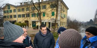 Ricostruzione post alluvione, sopralluogo De Pascale a Castel Maggiore
