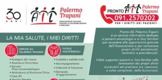Al via “Pronto AIL Palermo e Trapani” per i pazienti ematologici
