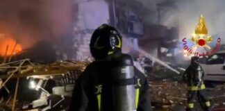 العثور على مفقود بعد انفجار في كاتانيا