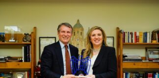 Assolombarda, Spada incontra Pellegrini e visita ristorante solidale