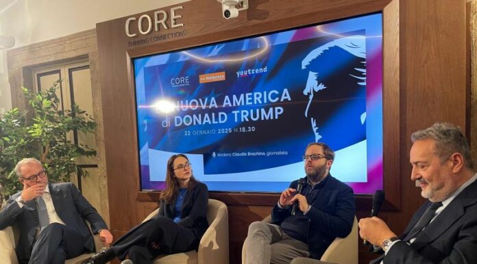 L’America di Trump, al via ciclo di incontri Core-Youtrend-Italpress