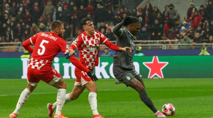 Leao stende il Girona, Milan vicino agli ottavi di Champions