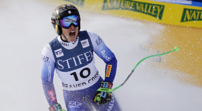 Brignone terza a Garmisch, festival azzurro in superG