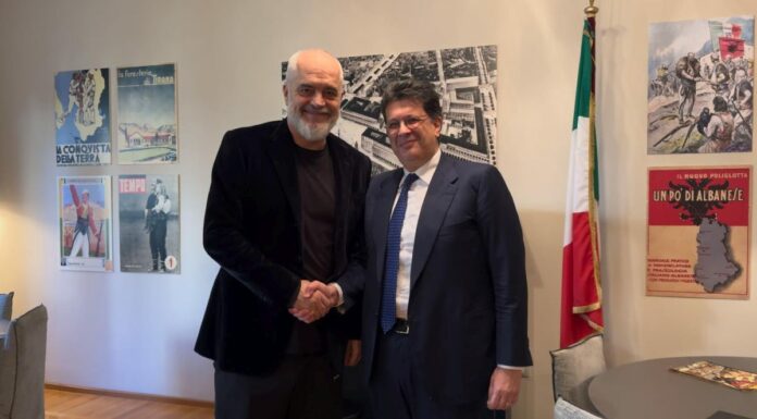 Albania, il Premier Rama riceve i vertici dell’agenzia Italpress