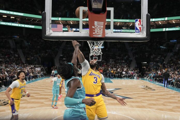 NBA: Los Angeles Lakers at Charlotte Hornets