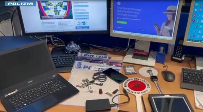 Pedopornografia online, 12 arresti e e migliaia di file sequestrati