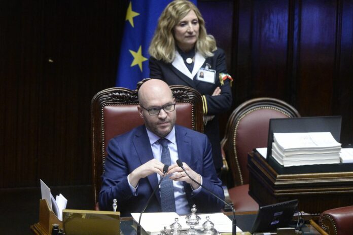 Roma - Camera dei deputati, dichiarazioni di voto e voto sulla fiducia alla legge di bilancio 2024