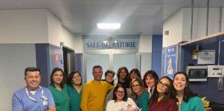 Una bimba la prima nata del 2025 all’Ospedale Garibaldi di Catania
