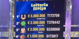 Lotteria Italia, il primo premio da 5 milioni venduto nel Lodigiano