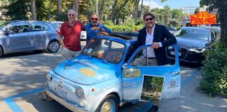 Pechino-Parigi, la prima corsa di un equipaggio sammarinese con una 500