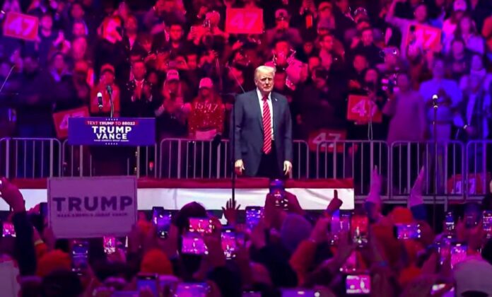 Trump (foto di Stefano Scibilia)