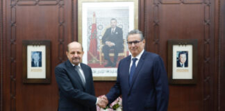 رئيس الحكومة المغربية يؤكد دعم بلاده لوحدة اليمن