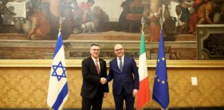 Italia-Israele, Fontana riceve il ministro degli esteri Sa’ar