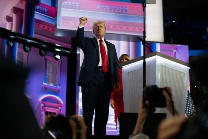 Milwaukee, RNC 2024 - Giorno 4, Donald Trump accetta formalmente la nomination per la Casa Bianca