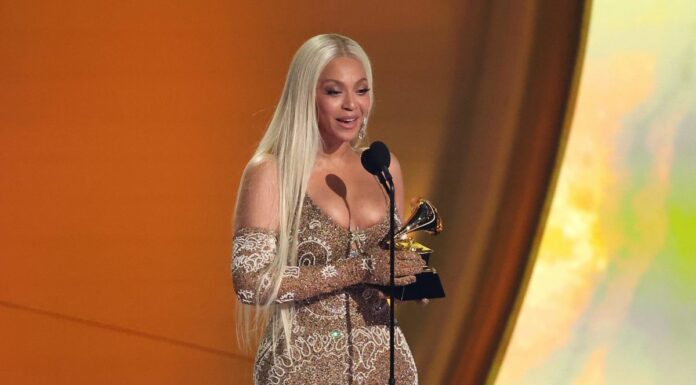 Beyoncé trionfa ai Grammy Awards